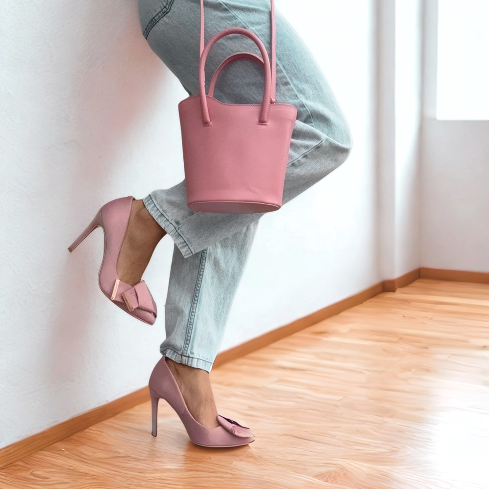 Ted Baker Satin Bow Heels